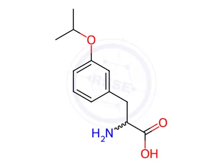 Chemical structure of 2-Amino-3-(3-isopropoxyphenyl)propanoic acid