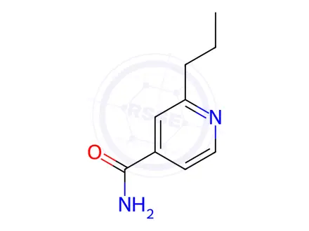 Chemical structure of 2-Propylpyridin-4-carboxamide