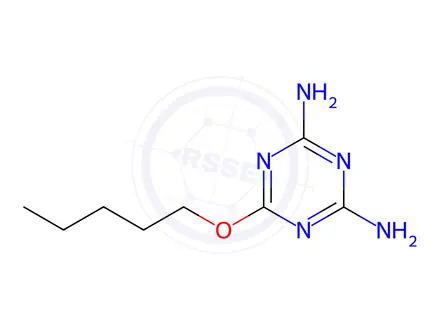 Chemical structure of Irsogladine Impurity 11