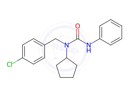 Chemical structure of Pencycuron