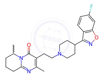 Chemical structure of Risperidone EP Impurity E