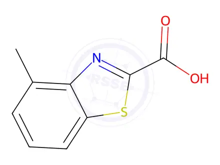 Chemical structure of 2-Benzothiazolecarboxylicacid,4-methyl-(7CI,8CI)