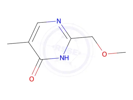 Chemical structure of 2-(Methoxymethyl)-5-methylpyrimidin-4(1H)-one