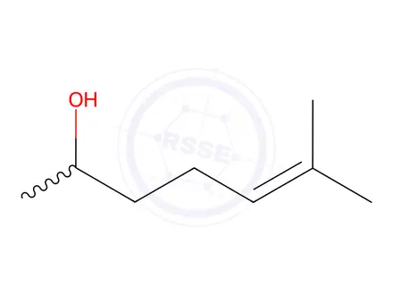 Chemical structure of (±)-6-Methyl-5-hepten-2-ol