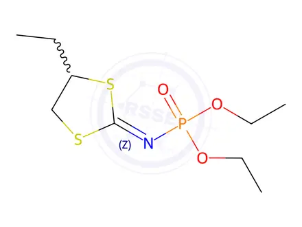 Chemical structure of Mephosfolan Impurity 4