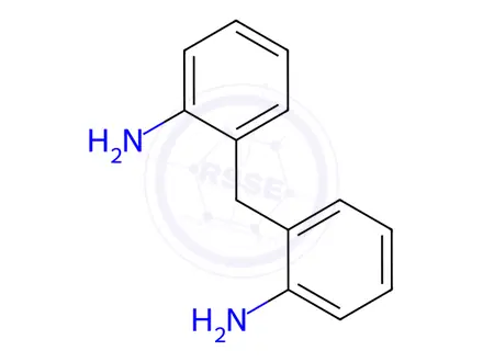Chemical structure of 2,2'-Methylenedianiline