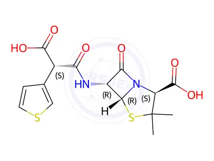 Chemical structure of Temocillin Impurity 23