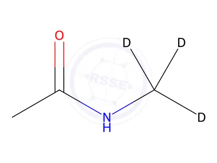 Chemical structure of N-Methyl-d3-acetamide