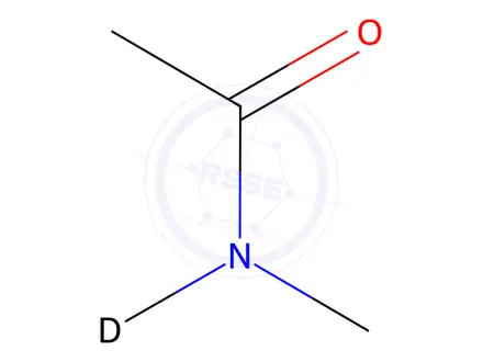 Chemical structure of N-Methylacetamide-N-d1
