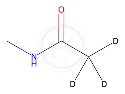 Chemical structure of N-Methylacetamide-2,2,2-d3
