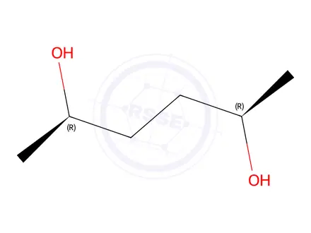 Chemical structure of (2R,5R)-2,5-Hexanediol
