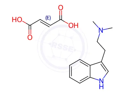 Chemical structure of (N,N-Dimethyltryptamine Fumarate