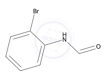 Chemical structure of N-(2-bromophenyl)formamide hydrochloride