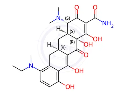 Chemical structure of Minocycline Impurity 5