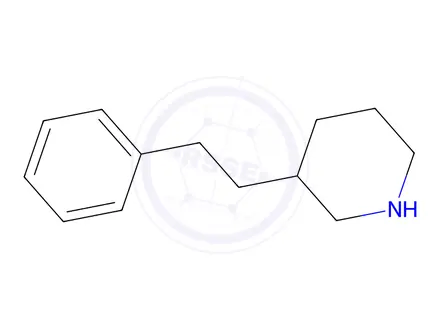 Chemical structure of 3-Phenethylpiperidine