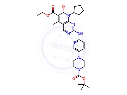 Chemical structure of Palbociclib Impurity 475