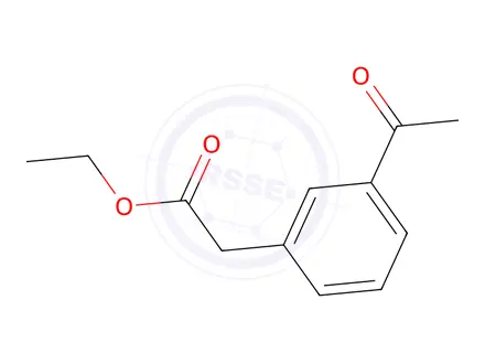 Chemical structure of Ethyl 2-(3-acetylphenyl)acetate