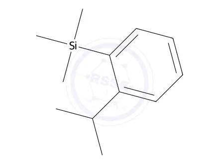 Chemical structure of (2-Isopropylphenyl)trimethylsilane