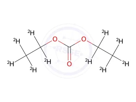 Chemical structure of Diethyl-D10 carbonate