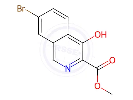 Chemical structure of Roxadustat Impurity 267
