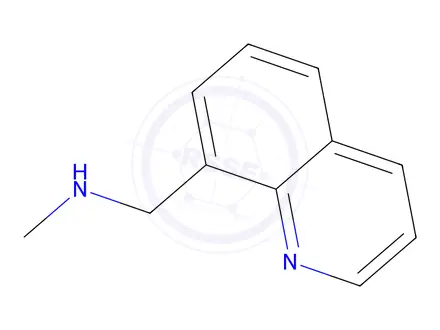 Chemical structure of N-Methyl-1-(quinolin-8-yl)methanamine