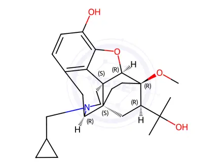 Chemical structure of Diprenorphine