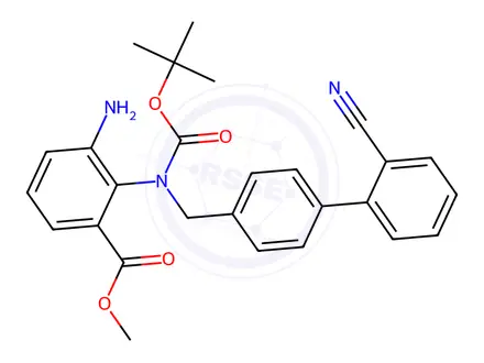 Chemical structure of Azilsartan Impurity 1006