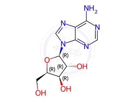 Chemical structure of Adenosine Impurity 163