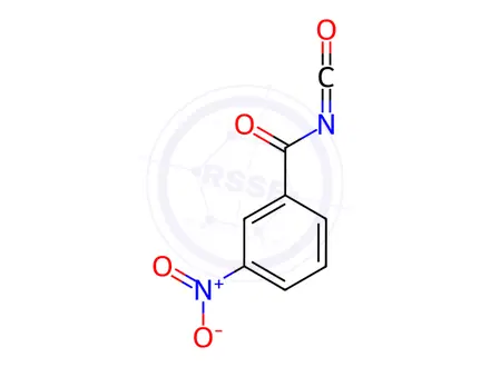 Chemical structure of 3-Nitrobenzoyl isocyanate