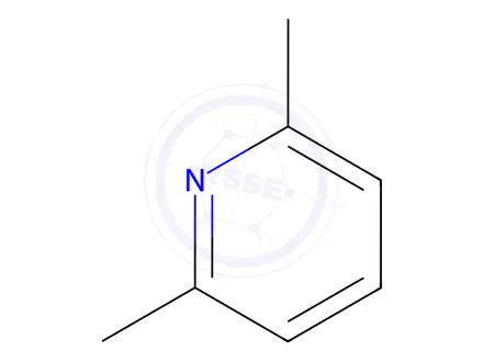 Chemical structure of 2,6-Lutidine