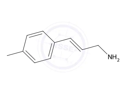 Chemical structure of (E)-3-(P-tolyl)prop-2-en-1-amine