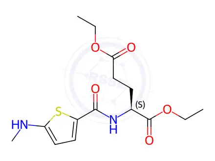 Chemical structure of Raltitrexed Impurity 2