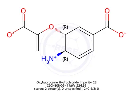Chemical structure of Oxybuprocaine Hydrochloride Impurity 23