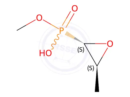 Chemical structure of Fosfomycin Trometamol Impurity 97