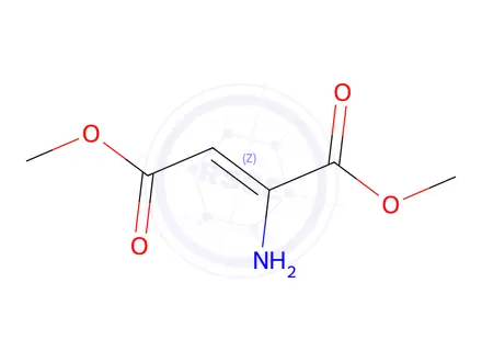 Chemical structure of (Z)-Dimethyl 2-aminofumarate