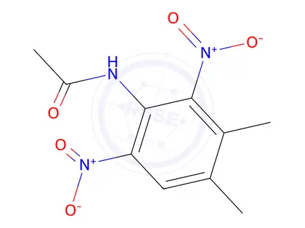 Chemical structure of N-(3,4-Dimethyl-2,6-dinitrophenyl)acetamide
