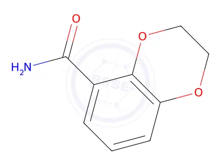 Chemical structure of 2,3-Dihydrobenzo[b][1,4]dioxine-5-carboxamide