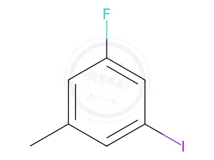 Chemical structure of 3-Fluoro-5-iodotoluene