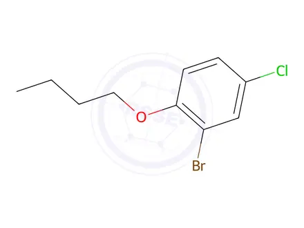 Chemical structure of 2-Bromo-1-butoxy-4-chlorobenzene