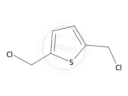Chemical structure of 2,5-Bis(chloromethyl)thiophene
