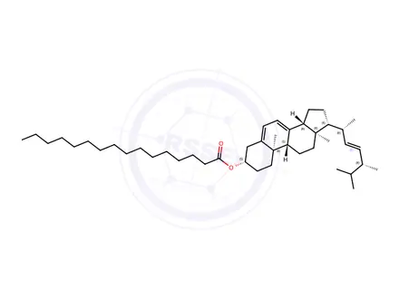 Chemical structure of Ergosteryl Palmitate