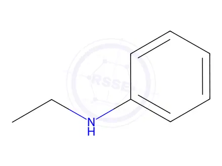 Chemical structure of N-Ethylaniline