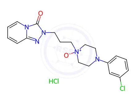 Chemical structure of Trazodone EP Impurity A (HCl Salt)