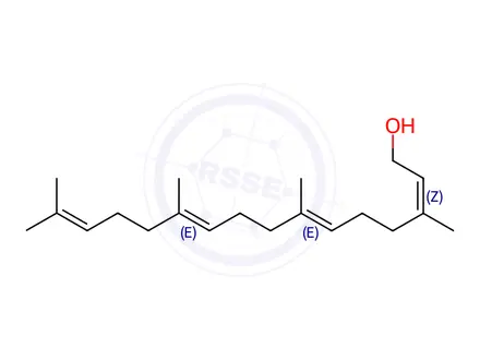 Chemical structure of Geranylnerol