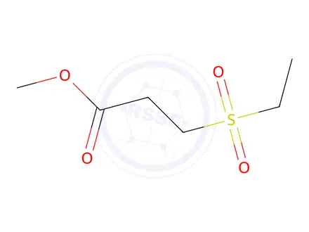 Chemical structure of MethoxyÂcarbonylÂethyl-ethylÂsulfoÂne