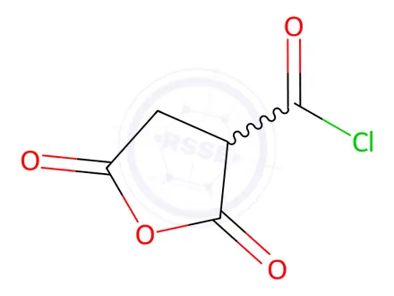 Chemical structure of 3-Furancarbonyl chloride, tetrahydro-2,5-dioxo-(9CI)