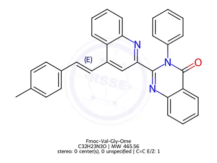 Chemical structure of Fmoc-Val-Gly-Ome