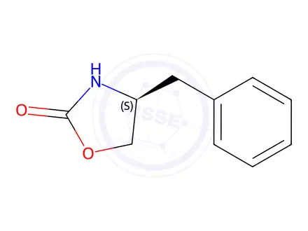 Chemical structure of (S)-4-Benzyl-2-oxazolidinone
