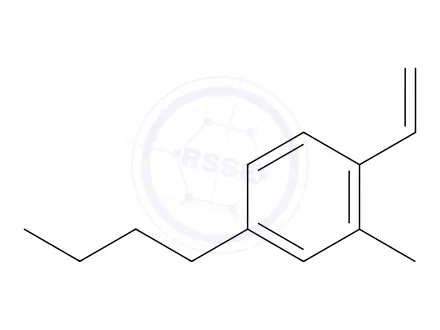 Chemical structure of 4-Butyl-2-methyl-1-vinylbenzene