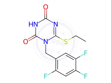Chemical structure of Ensitrelvir Impurity 60